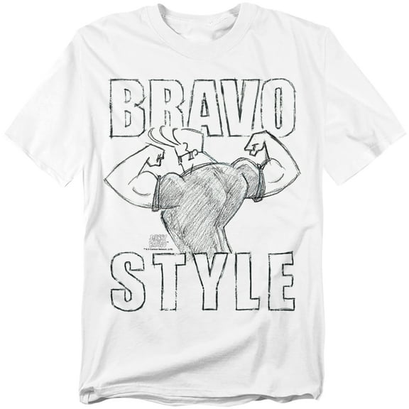 Johnny Bravo - Bravo Style - Short Sleeve Shirt - Large