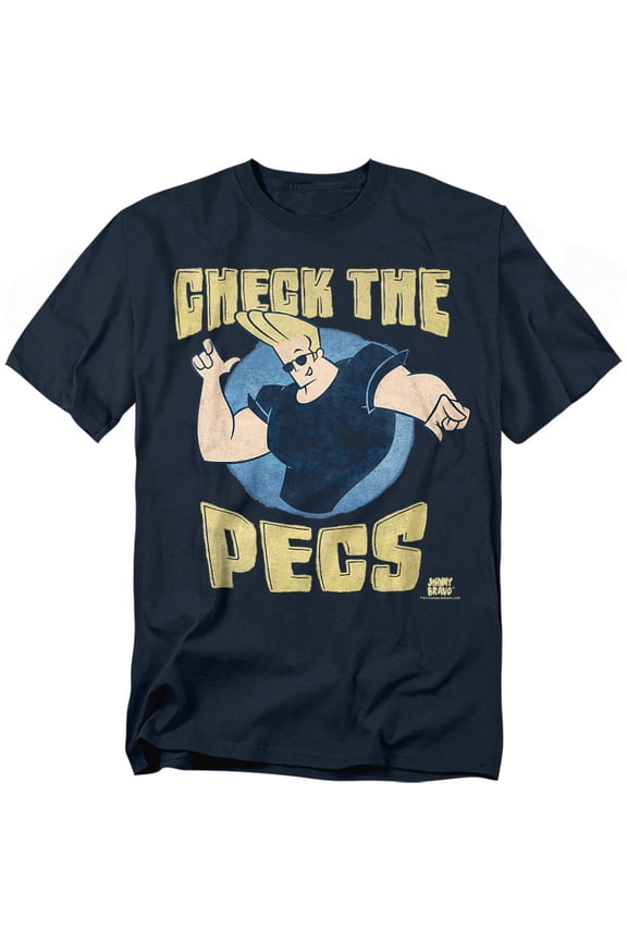 - Check The Pects - Short Sleeve Shirt - Large