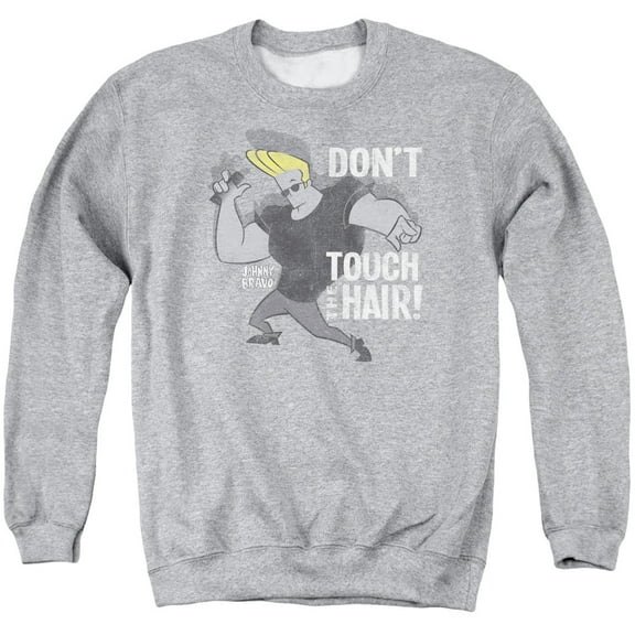 Johnny Bravo - Hair - Crewneck Sweatshirt - Large