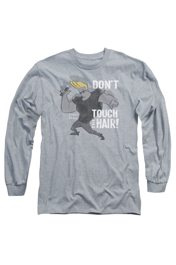 Johnny Bravo - Hair - Long Sleeve Shirt - Large