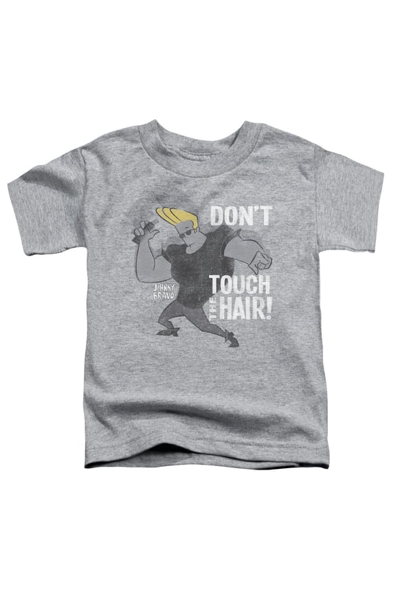Johnny Bravo - Hair - Toddler Short Sleeve Shirt - 2T