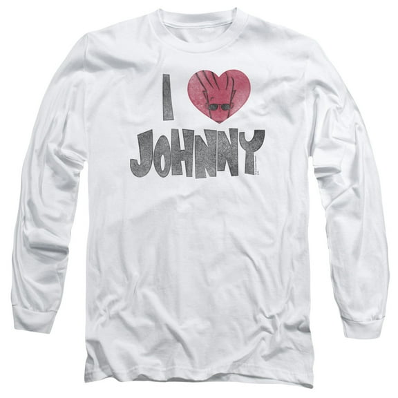 Johnny Bravo - I Heart Johnny - Long Sleeve Shirt - Small