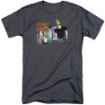 thumbnail image 1 of Johnny Bravo Johnny & Friends S/S Adult Tall Charcoal, 1 of 1