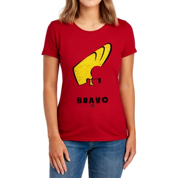 Johnny Bravo Johnny Hair Women's T Shirt, Red, Small