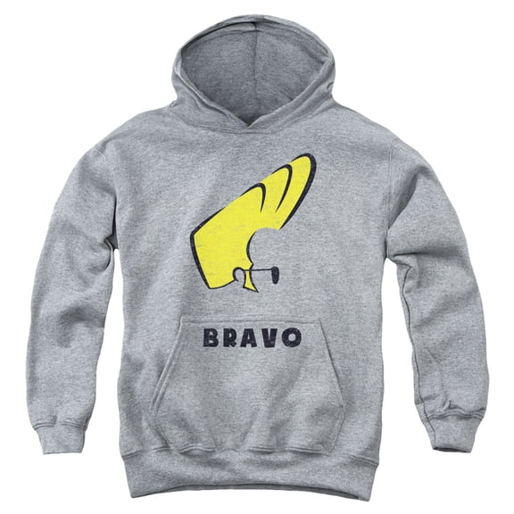 Johnny Bravo - Johnny Hair - Youth Hooded Sweatshirt - X-Large
