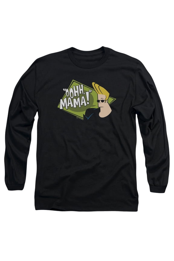 Johnny Bravo - Oohh Mama - Long Sleeve Shirt - XX-Large