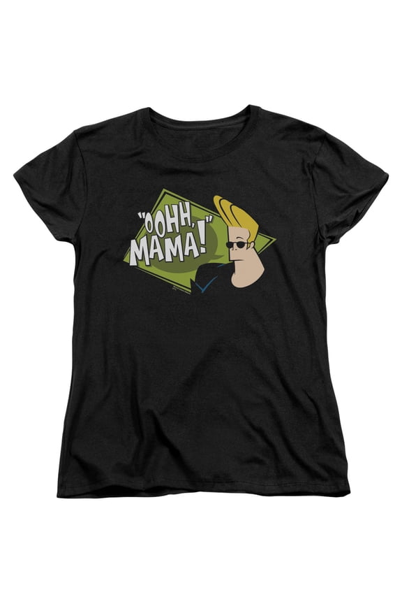 Johnny Bravo - Oohh Mama - Women's Short Sleeve Shirt - XX-Large