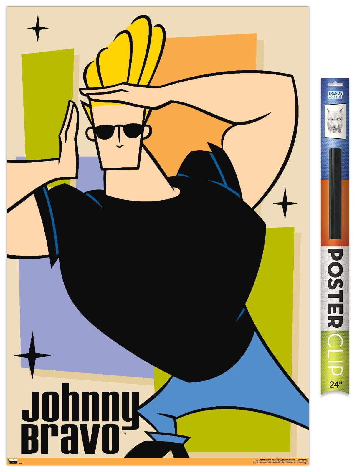 Johnny Bravo - Pose Wall Poster, 14.725