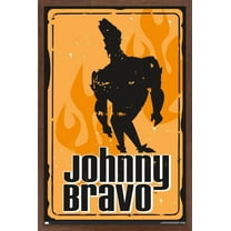 Johnny Bravo - Sign Wall Poster, 22.375" x 34" Framed
