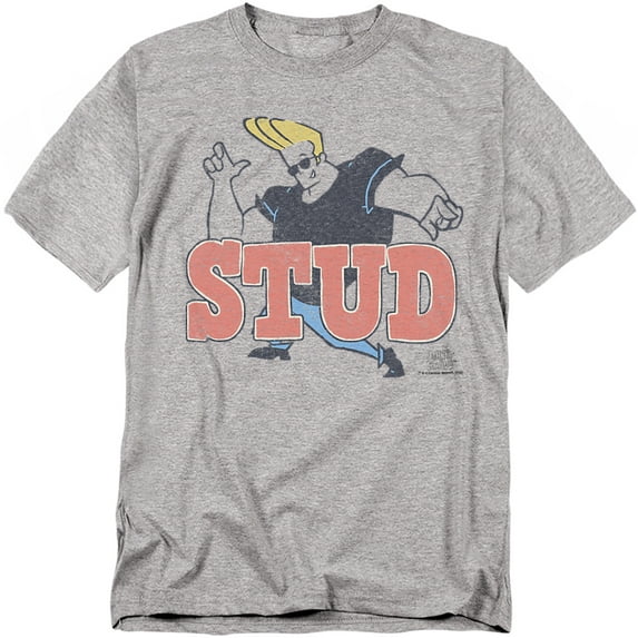 Johnny Bravo - Stud - Short Sleeve Shirt - Large