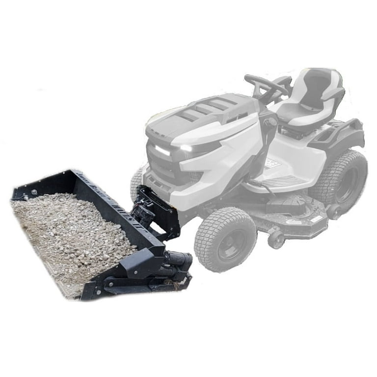 Johnny Bucket attachment Front End loader for lawn and garden tractor by Johnny Products. Complete loader accessory kit. Walmart