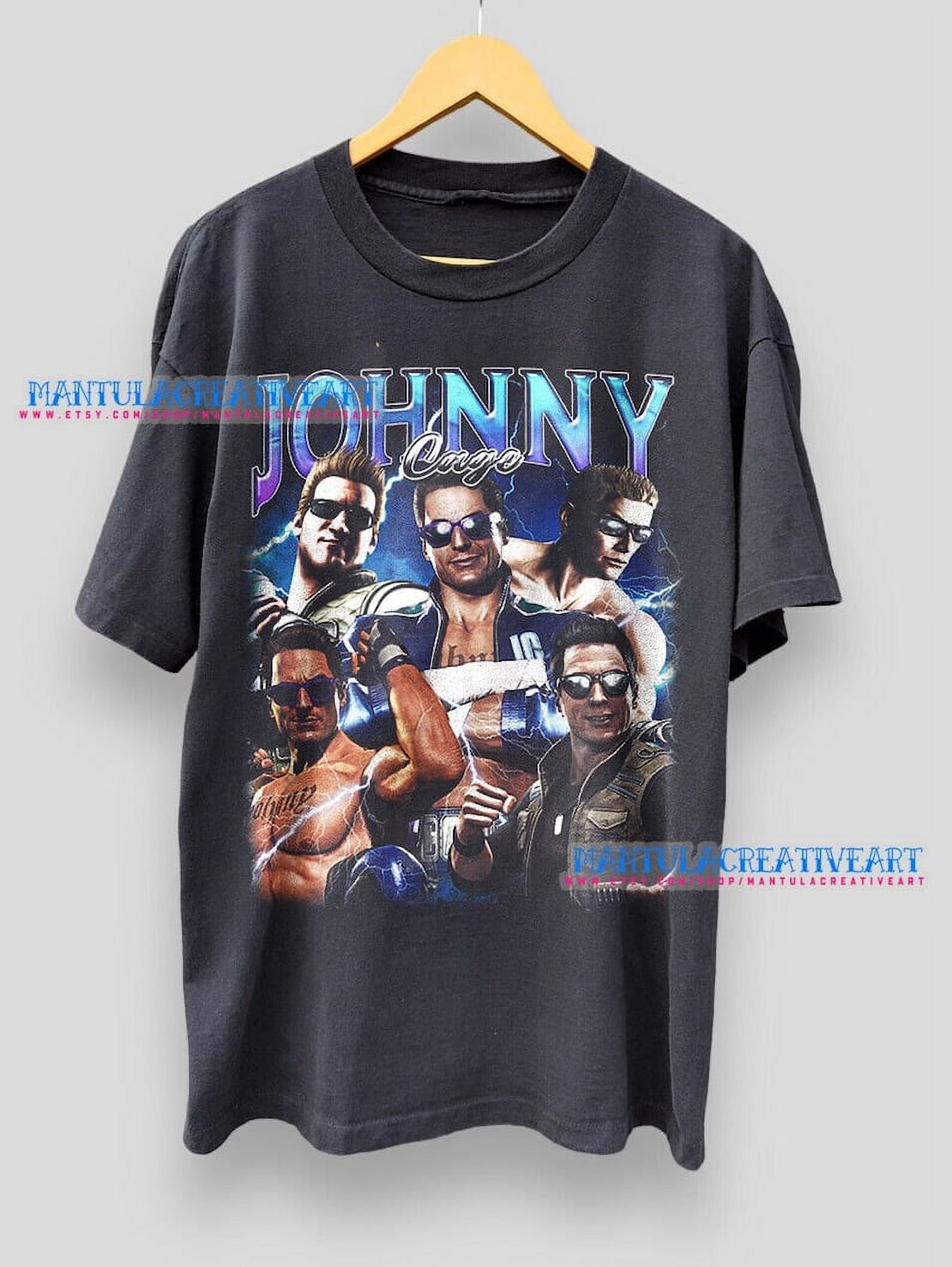 Johnny Cash Music Rebel autorizzato Uomo maglietta