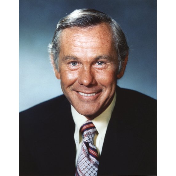 Johnny Carson smiling in Suit Photo Print (8 x 10)