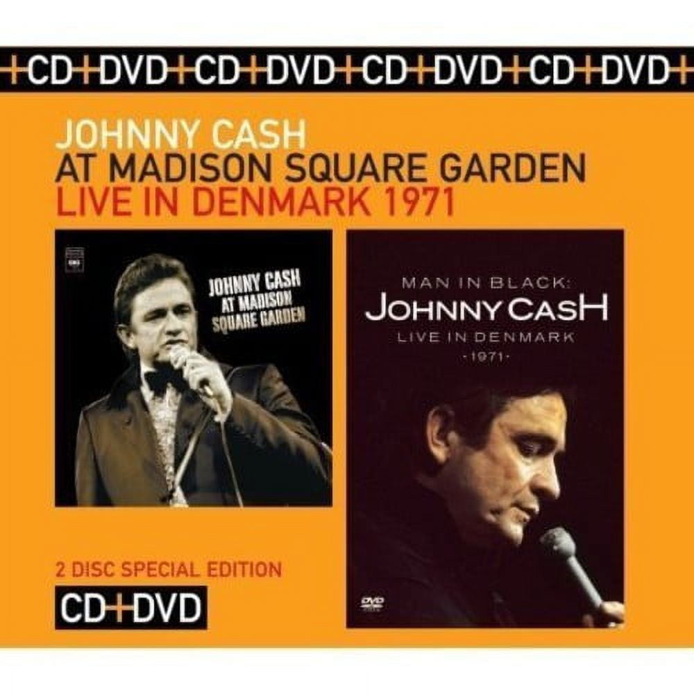 Johnny Cash - At Madison Square Garden / Man In Black: Live In Denmark 1971[Includes Bonus PAL/0 DVD] - Music & Performance - CD