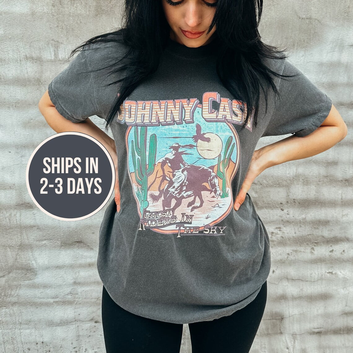 Vintage johnny cash shirt deals