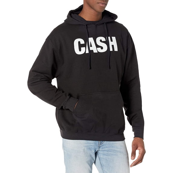 Johnny Cash - Faded Mens Pullover Hoodie