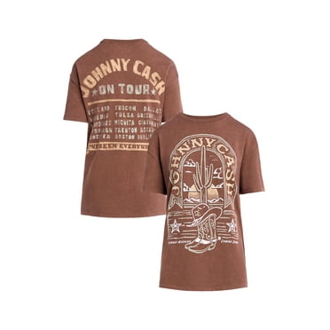 Johnny Cash Graphic Tee Shirt, Women's