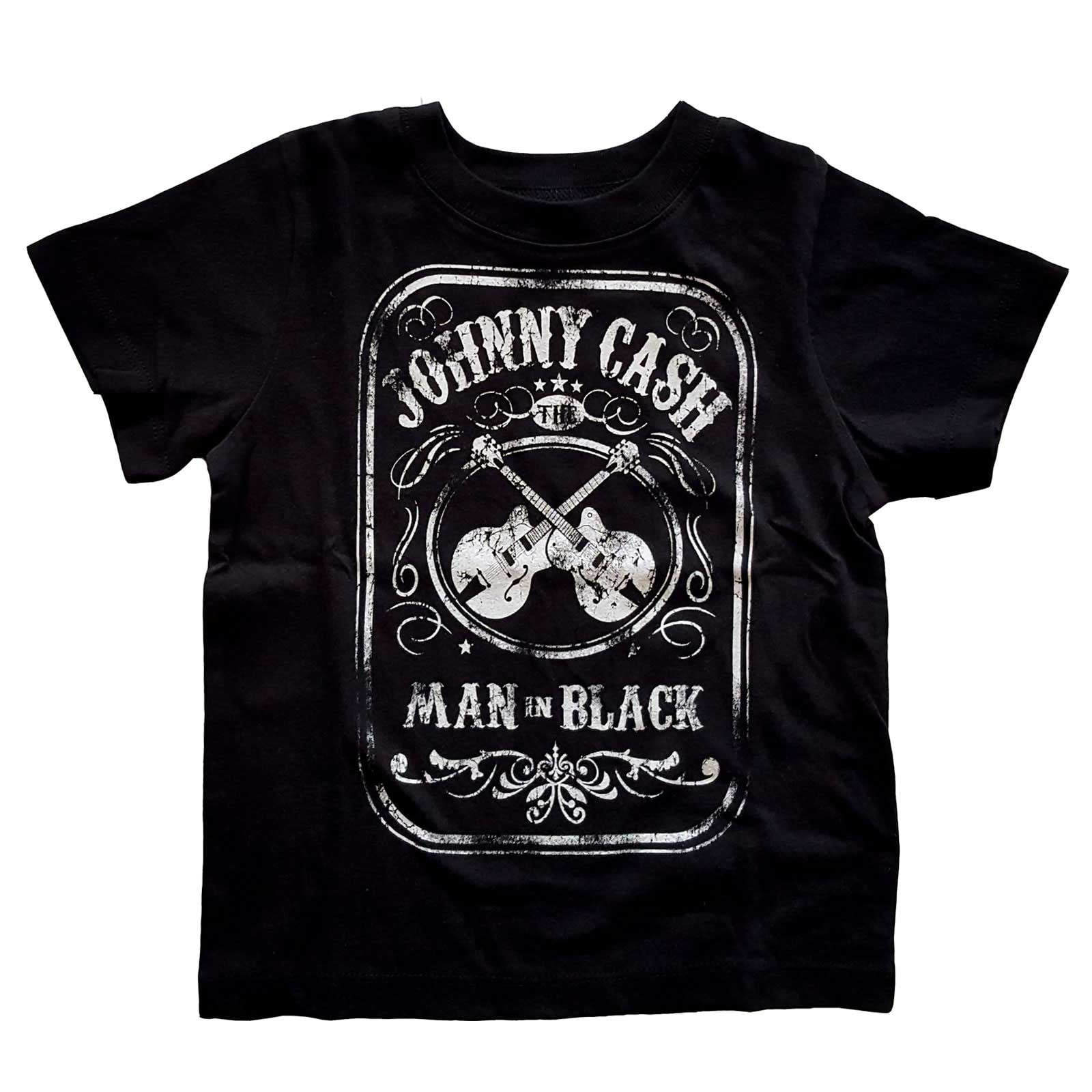 Johnny Cash Kids Toddler T-Shirt: Man In Black (3 Years) - Walmart.com