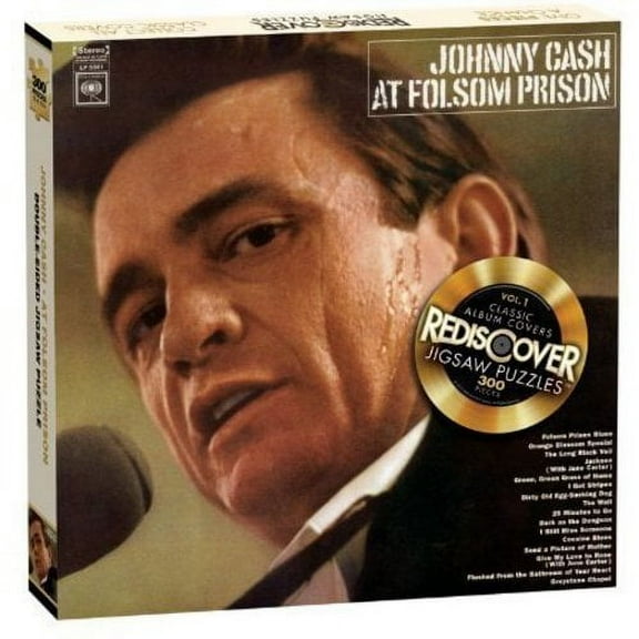 Johnny Cash "Live at Folsom Prison" Jigsaw Puzzle, 300 Pieces