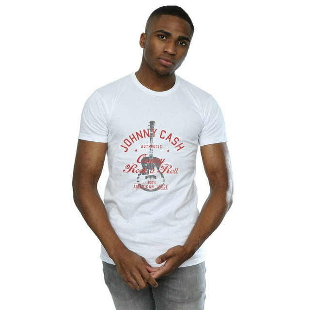 Johnny Cash Men's Country Rock N Roll TShirt
