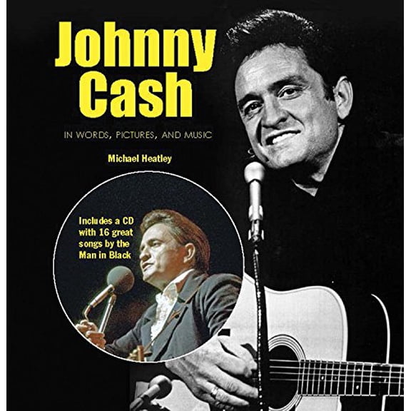 Pre-Owned Johnny Cash in Words Pictures and Music (Hardcover) 0785831517 9780785831518