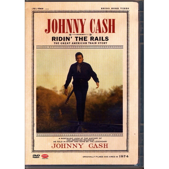 Johnny Cash - Ridin' the Rails: The Great American Train Story DVD