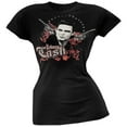 thumbnail image 1 of Johnny Cash Women's Juniors Stare Short Sleeve T Shirt, 1 of 1