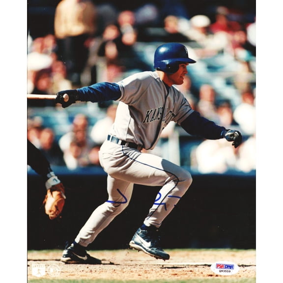 Johnny Damon Autographed 8x10 Photo Kansas City Royals PSA/DNA #Q93559