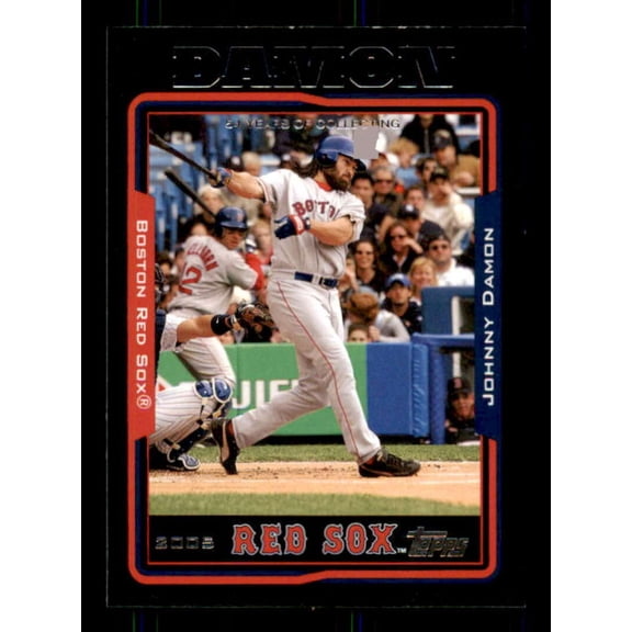 Johnny Damon Card 2005 Topps Black #5