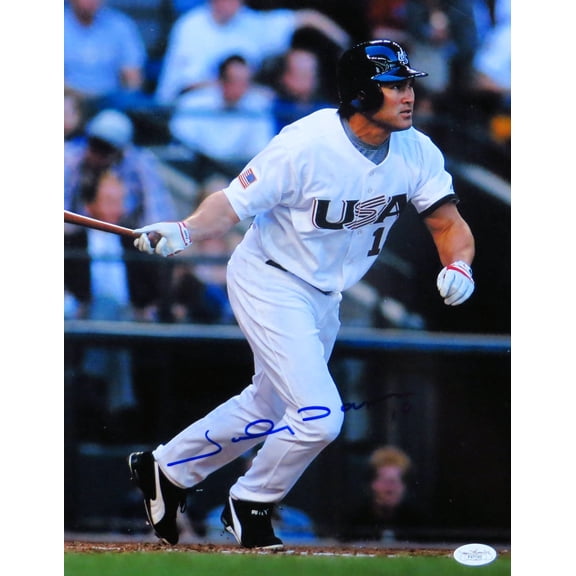 Johnny Damon Signed Autographed 11X14 Photo WBC Team USA Red Sox JSA F47193