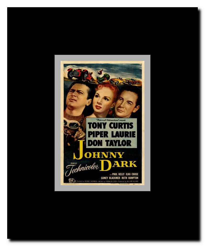 Johnny Dark Framed Movie Poster
