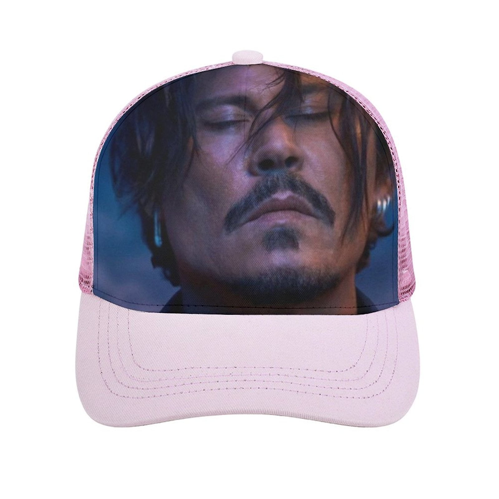 Beard Johnny Depp Flat Cap Johnny Depp Adult Baseball Cap