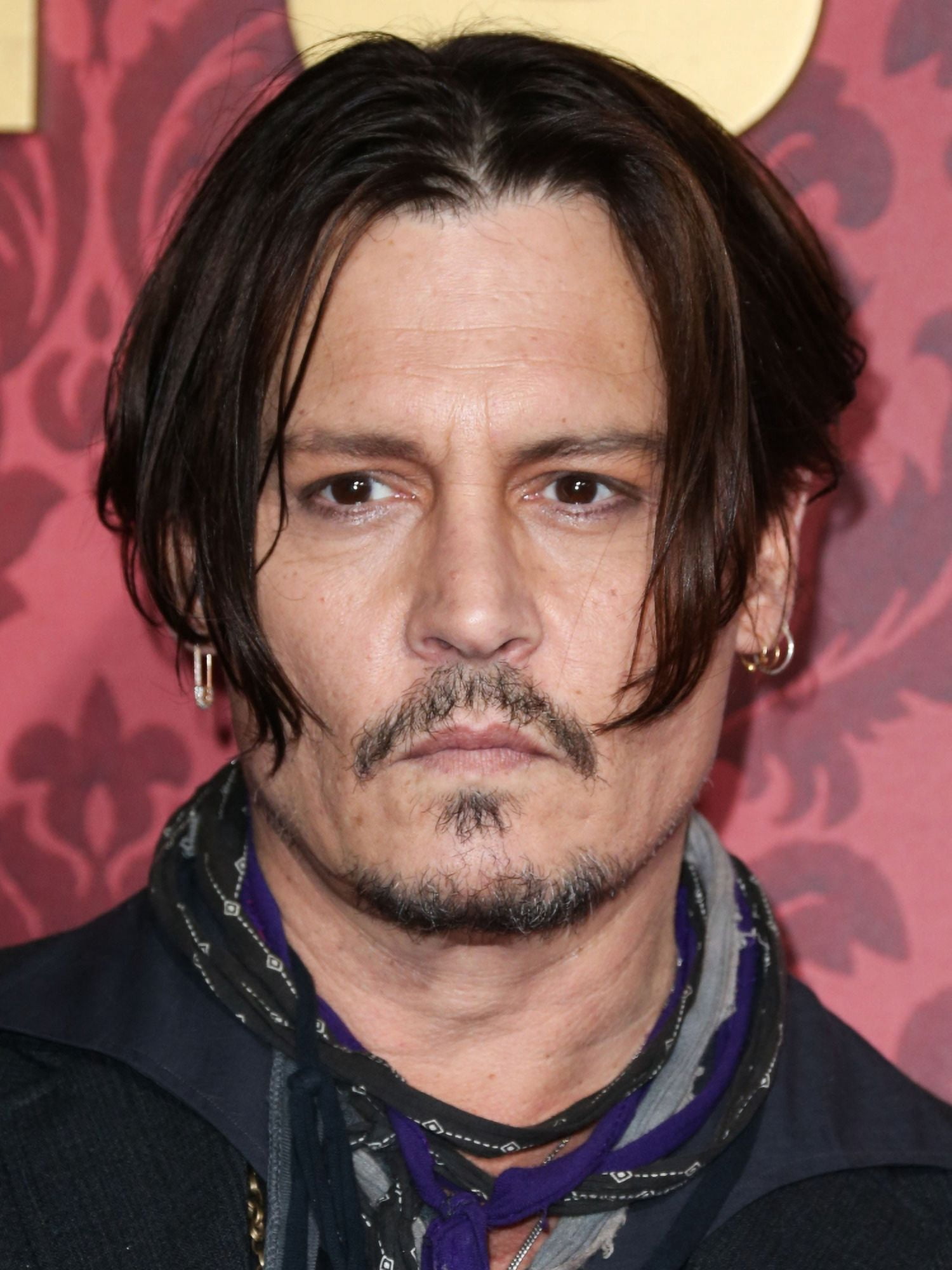 Johnny Depp At Arrivals For Mortdecai Premiere Canvas Art - (16 x 20)