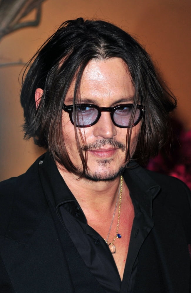 Johnny Depp At Arrivals For The Museum Of Modern Art Film Benefit A Tribute To Tim Burton Canvas Art - (16 x 20)