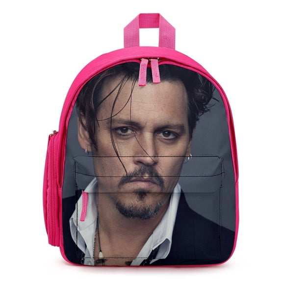 Johnny Depp Backpack Cute Print Daypack Lightweight Casual Backpack Travel Hiking Backpacks