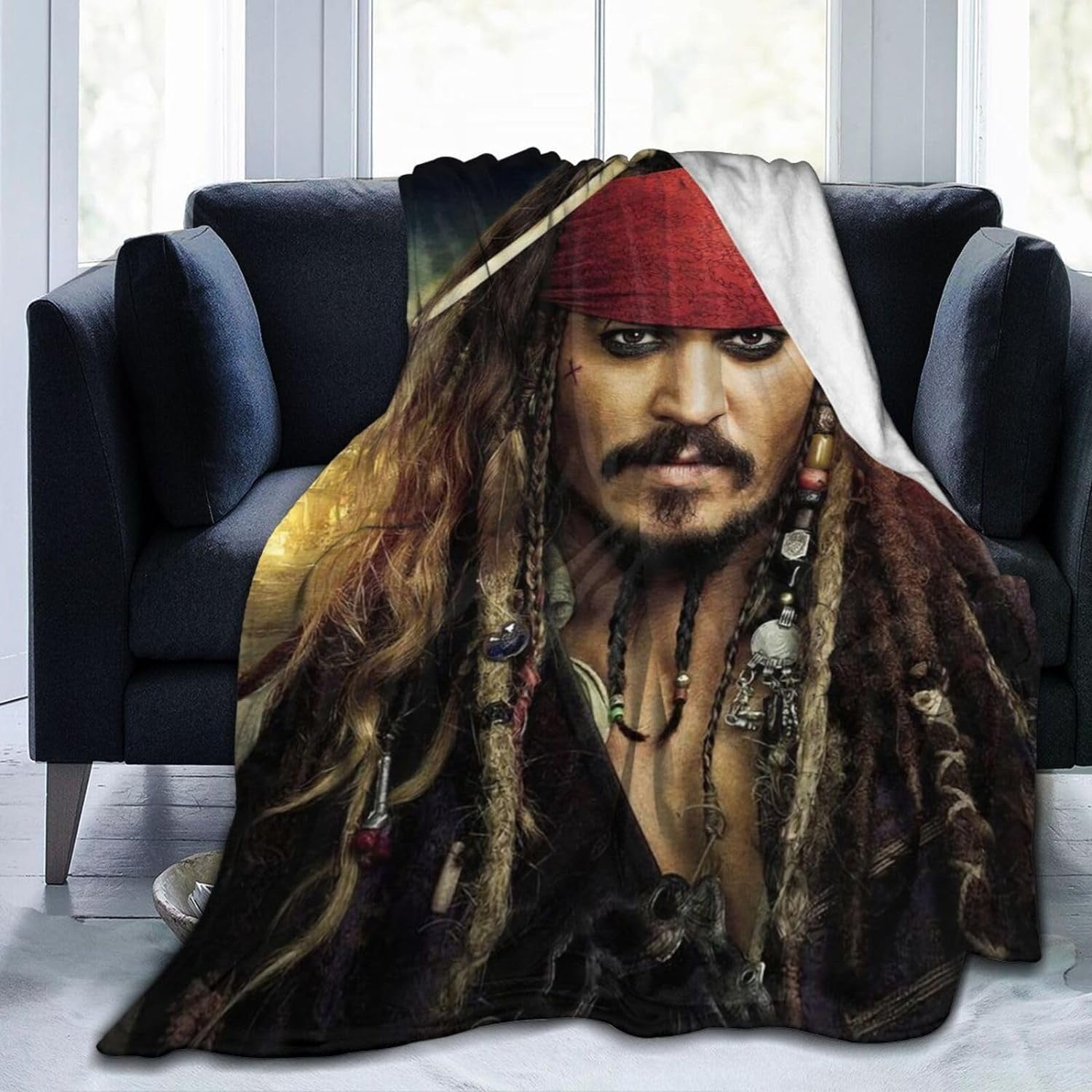 Johnny Depp Blanket Bedding Fleece Blanket Soft Throw Blankets