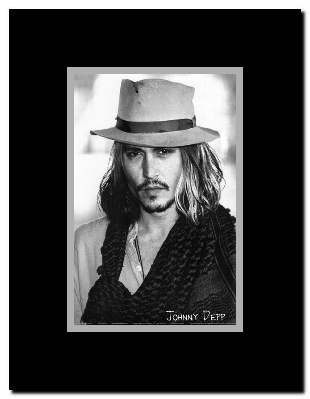 Johnny Depp Framed Movie Poster