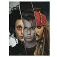 thumbnail image 1 of Johnny Depp Jigsaw Puzzle, Wood Puzzles Adult, 500 PCS Jigsaw Puzzle Perfect for Game Nights, 1 of 8