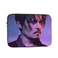 thumbnail image 1 of Johnny Depp Laptop Sleeve Case Shockproof Portable Laptop Inner Bag Protective Notebook Case 10 Inch, 1 of 8