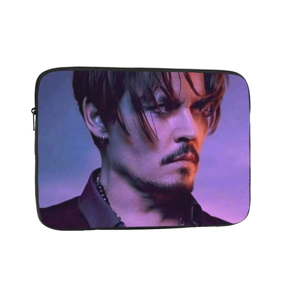 Johnny Depp Laptop Sleeve Case Shockproof Portable Laptop Inner Bag Protective Notebook Case 10 Inch