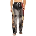 thumbnail image 1 of Johnny Depp Pajamas Pants 3D Printing Wide Leg PJ Pant Loungewear Casual Comfy Sleepwear Lounge Pants for Men WomenL, 1 of 9