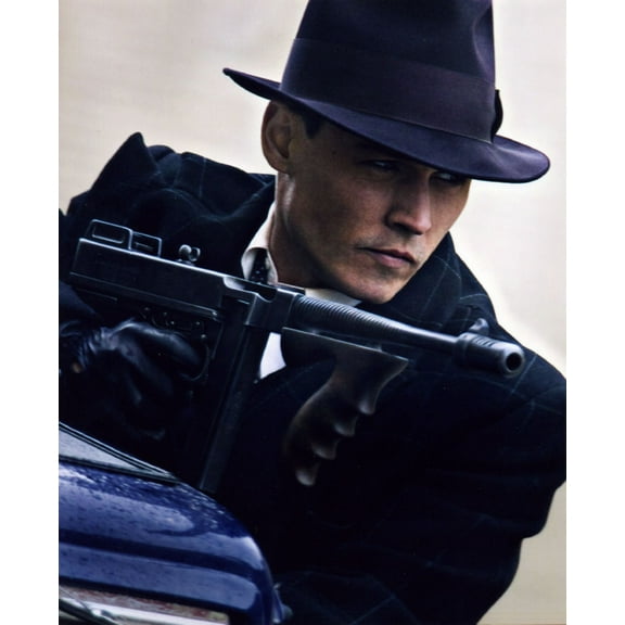 Johnny Depp Poster Metal Plaque 8Inx12In Metal Art Print 8x12 Multi-Color Square Adults Best Posters