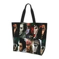 thumbnail image 1 of Johnny Depp Reusable Grocery Bags Shoulder Bag Large Capacity Shopping Bag Cute Tote Bags, 1 of 9