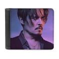 thumbnail image 1 of Johnny Depp Slim Bifold Wallet Purse Leather Wallets for Men Women Card Holder Wallets - Thin & Stylish, 1 of 7