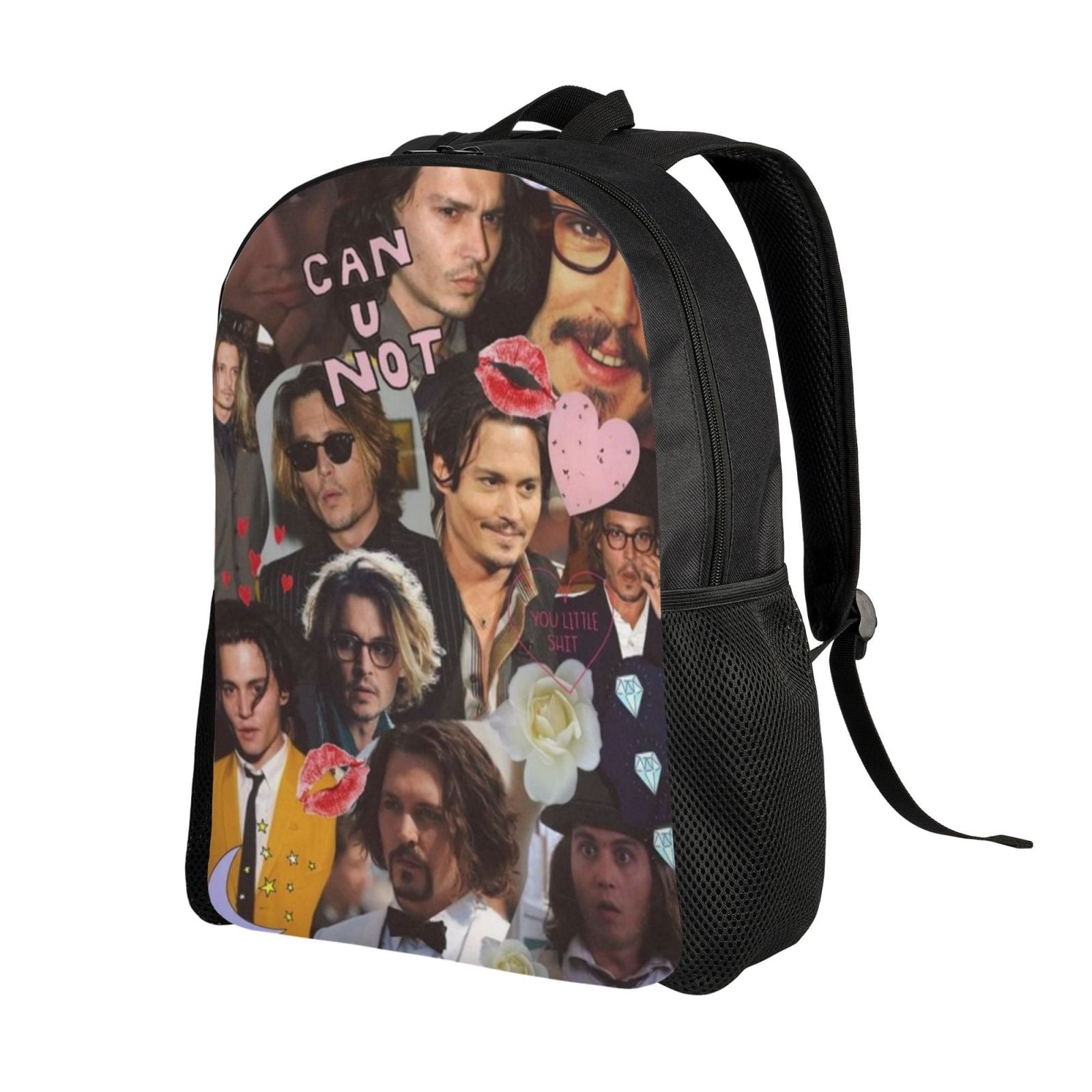 Johnny Depp Backpack Lightweight Daypack Large Capacity Travel Work ...