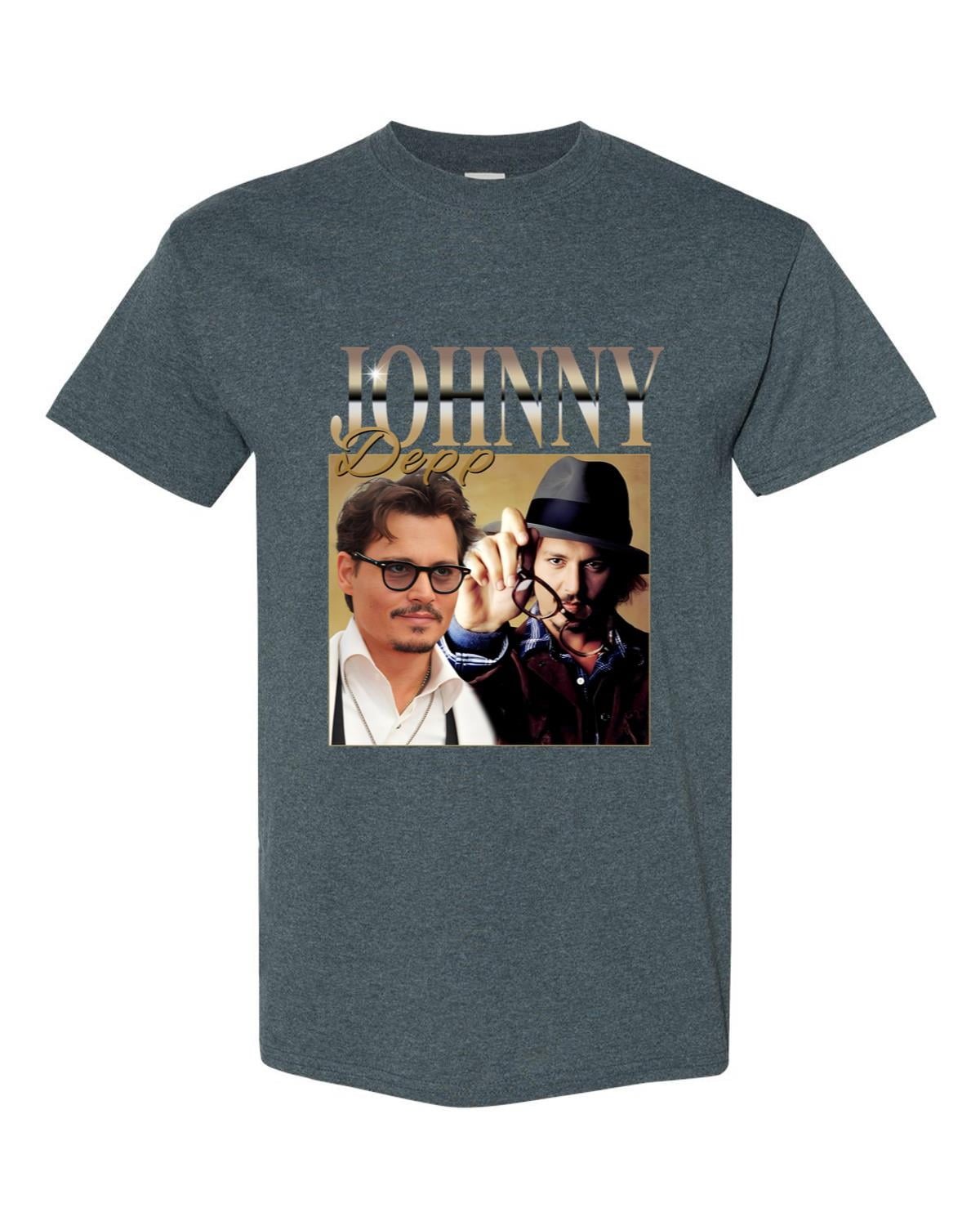Johnny Depp T-Shirt Retro Film Tribute for Movie Fan Collectors, for