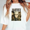thumbnail image 1 of Johnny Depp The Actor & Movie Star Classic Retro 90s Graphic Unisex T-Shirt, up to 5XL, 1 of 3