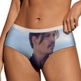 thumbnail image 1 of Johnny Depp Womens Underwear Soft Breathable Brief Lace Panty Stretch Hipster Underpants Ladies Panties XL, 1 of 7