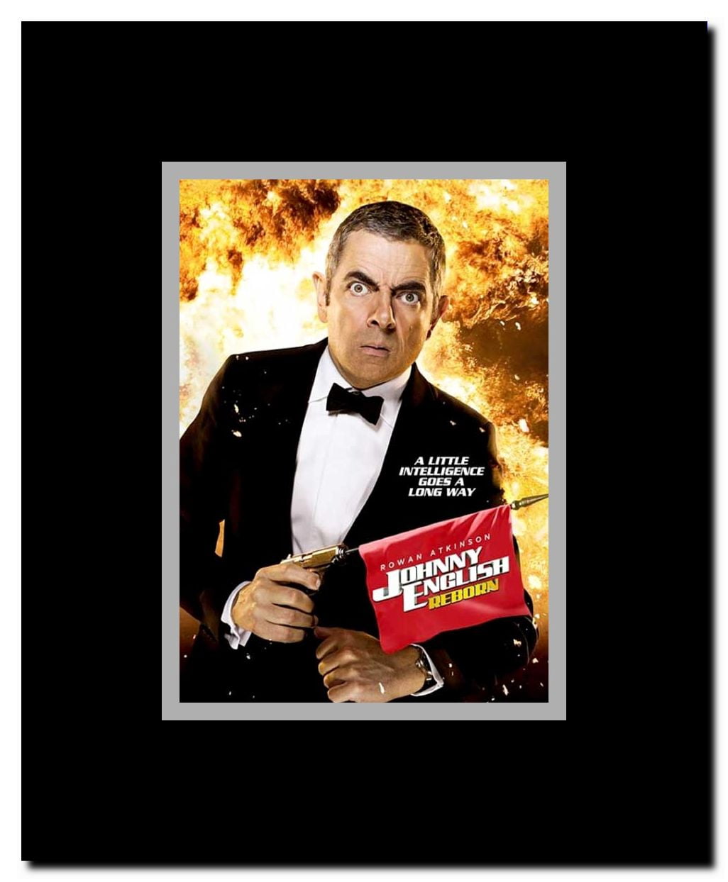 Johnny English Reborn Framed Movie Poster