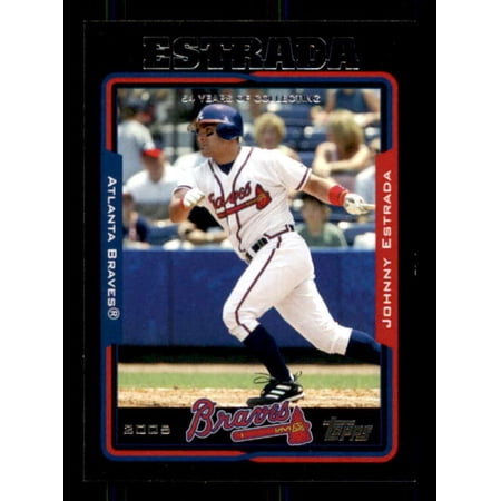 Johnny Estrada Card 2005 Topps Black #6